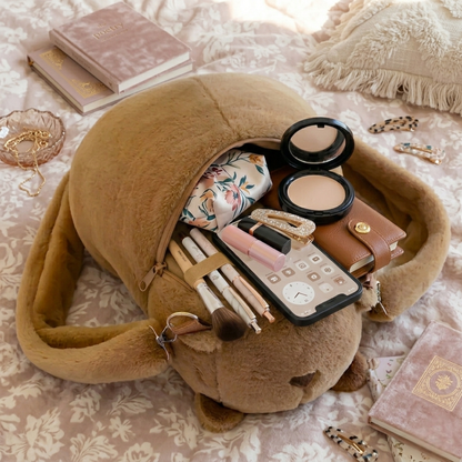 Mochila Peluche Felpa Kawaii Capibara