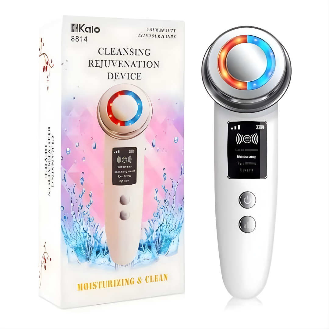 Masajeador elevador facial rejuvenecedor +serum